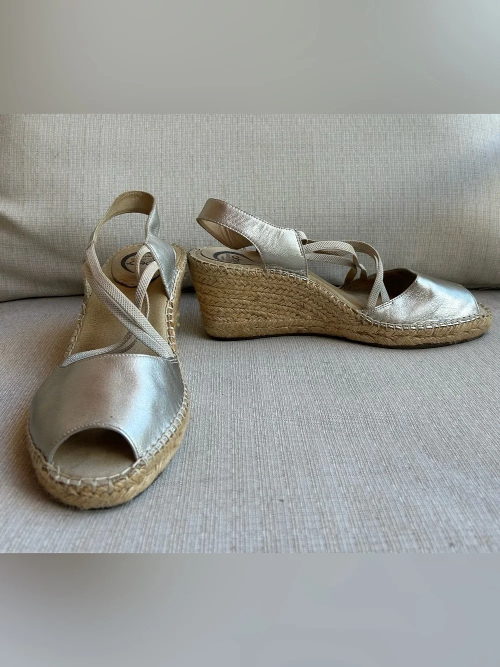 Abeo metallic espadrille